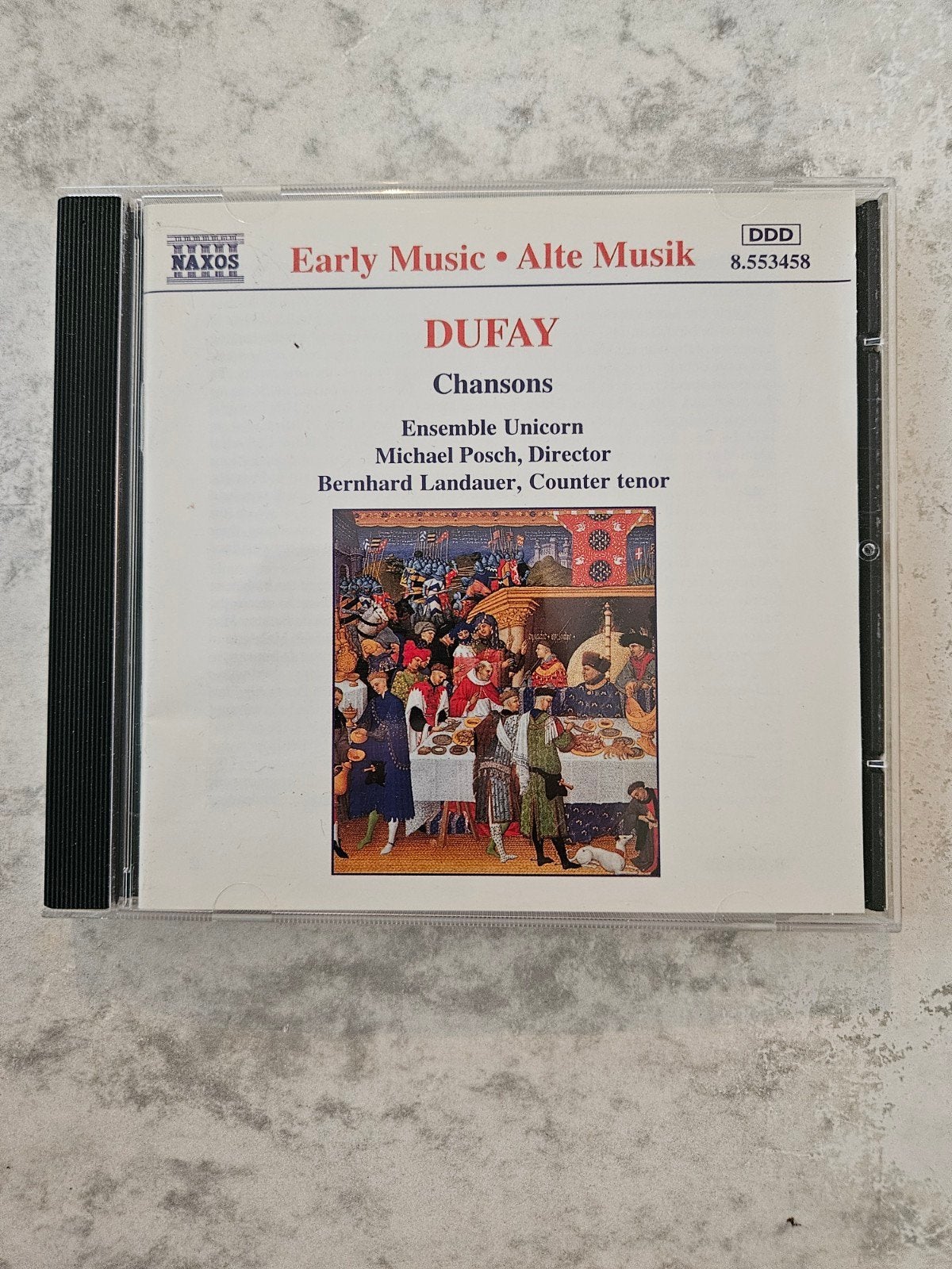 Dufay – Chansons (Ensemble Unicorn) - Naxos Early Music, Ophalen of Verzenden, Gebruikt