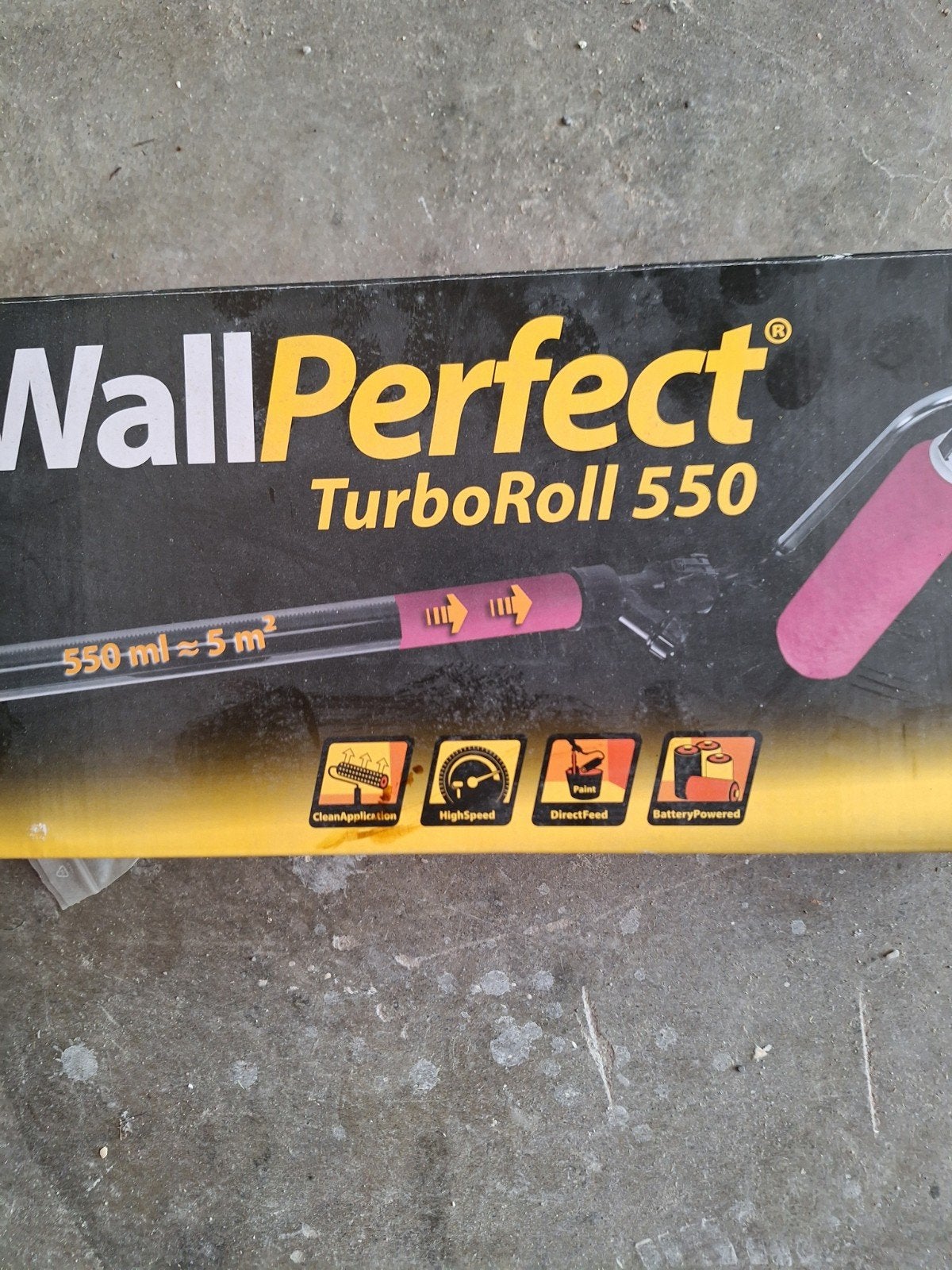 WallPerfect TurboRoll 550 verfroller, Doe-het-zelf en Verbouw, Schildersmaterialen, Ophalen of Verzenden