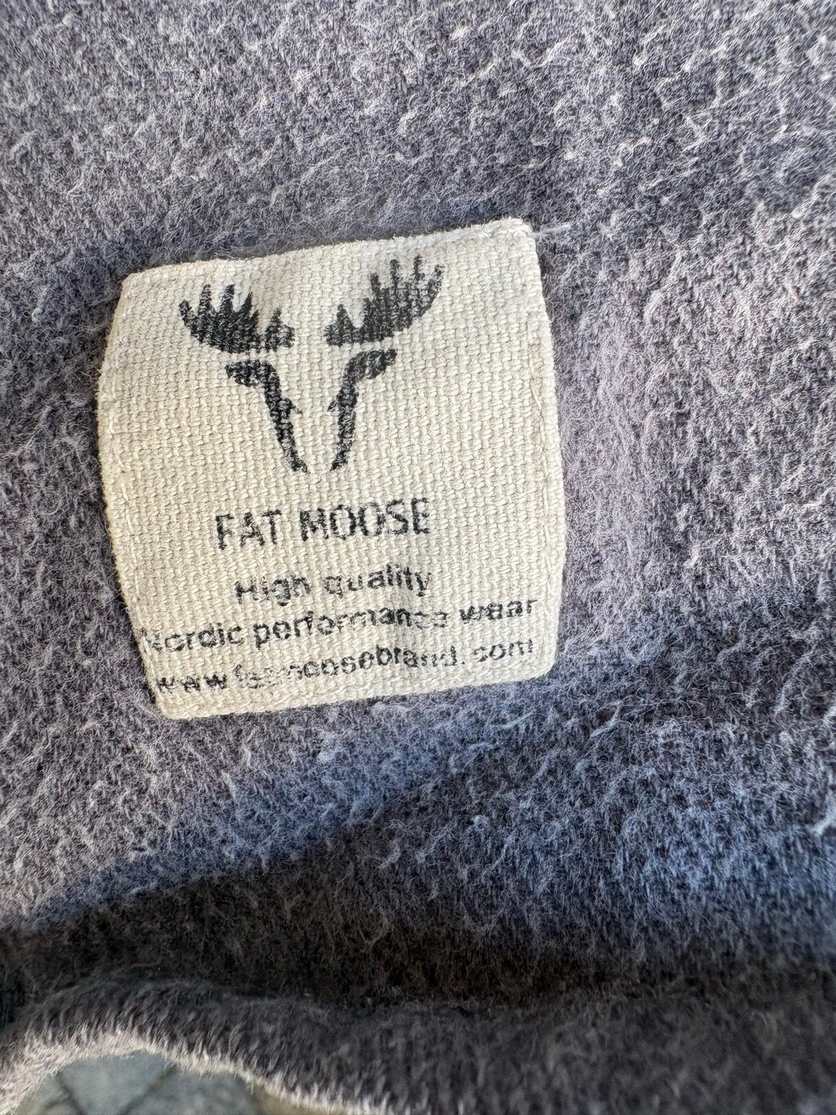 Fat Moose Heren Overhemd - Grijs, Ophalen of Verzenden, Gedragen, Grijs, Overige halswijdtes