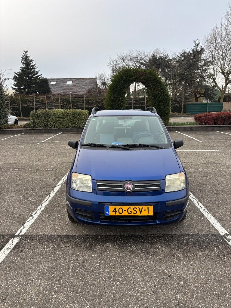 Fiat Panda 1.2 44KW 60PK 2008 Blauw, Voorwielaandrijving, Origineel Nederlands, Handgeschakeld, Particulier