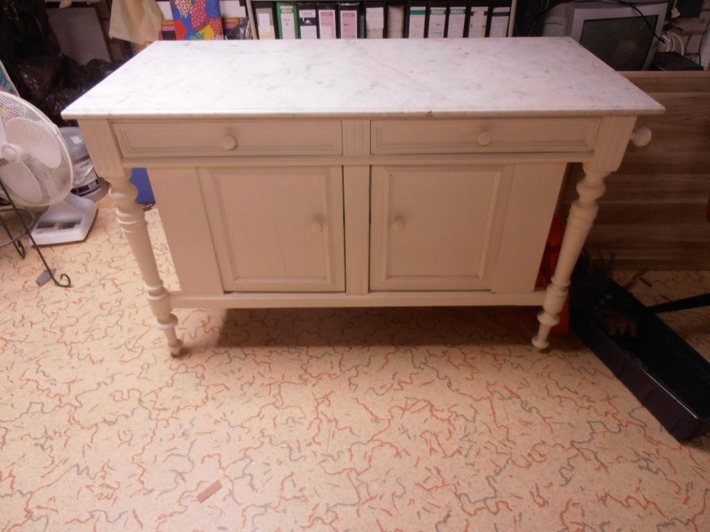 commode met marmer bovenblad, Kinderen en Baby's, Ophalen, Gebruikt, 50 tot 70 cm, 100 cm of meer