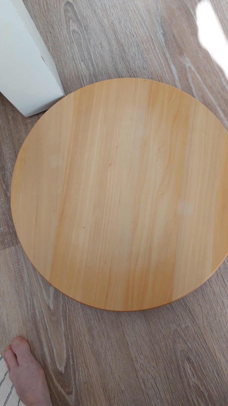IKEA draaiplateau 38,5 cm doorsnee, Ophalen, Gebruikt, Bruin, Hout