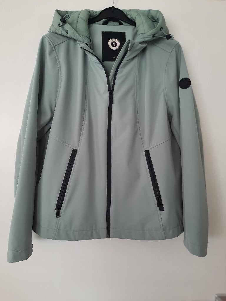 RESET softsell jas maat 2XL, Saliegroen, Maat 46/48 (XL) of groter, Nieuw, Ophalen of Verzenden, Groen