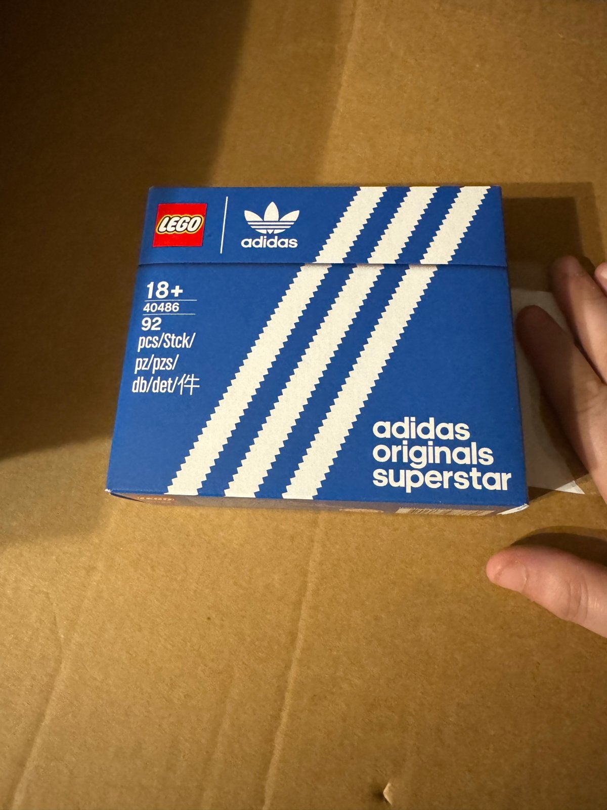 Lego 40486 Adidas Originals Superstar - Nieuw en Ongeopend, Overige thema's, Lego, Nieuw, Ophalen of Verzenden