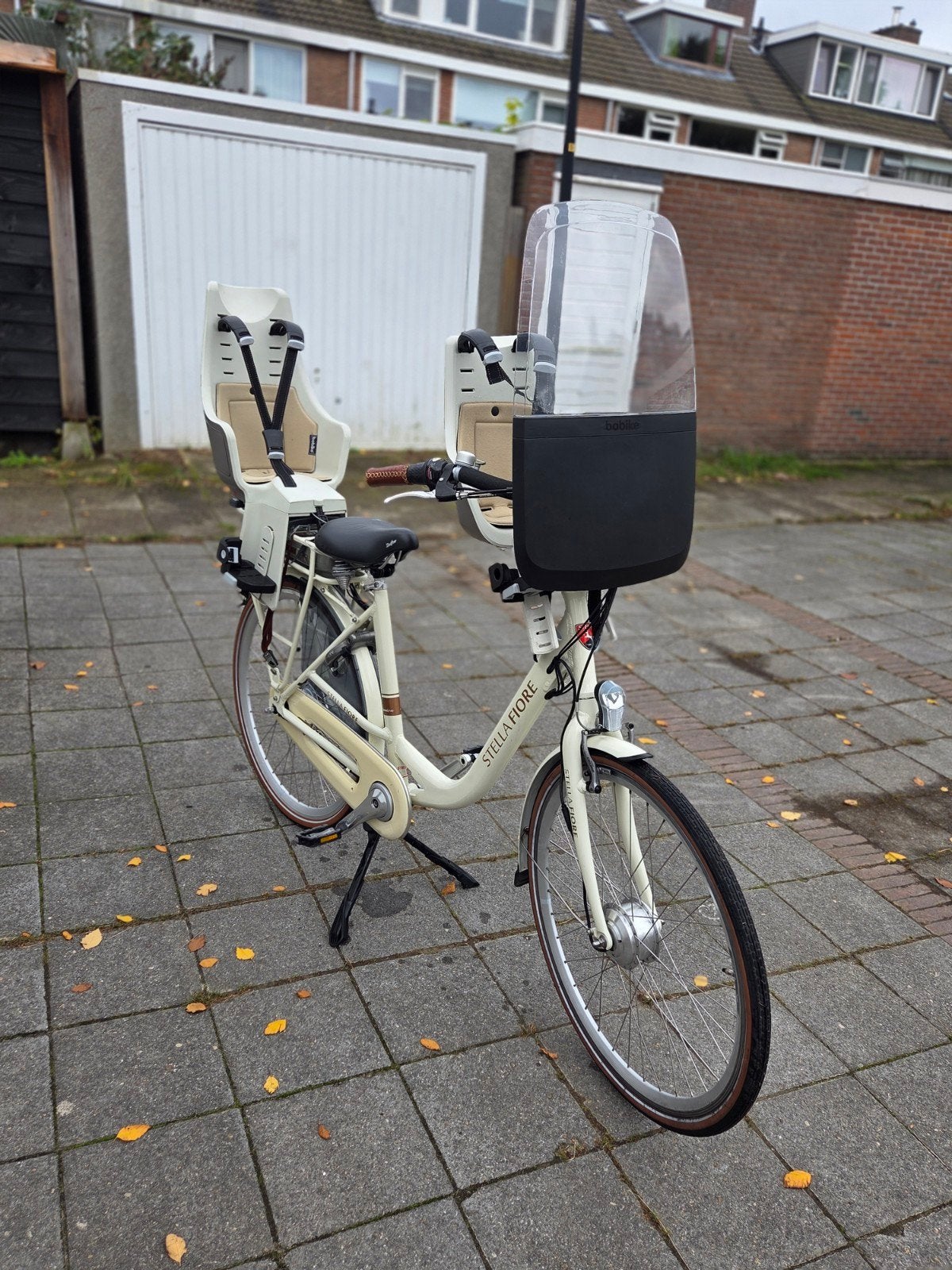 Stella Fiore mama fiets 181KM Nieuwstaat, Ophalen, Gebruikt, Achterzitje, Bobike