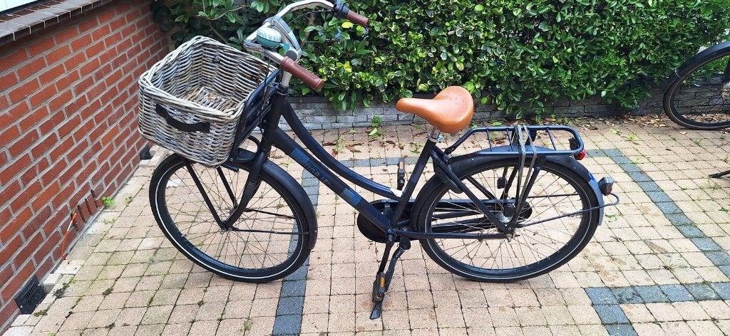 Cortina transportfiets 26 inch blauw, 3 versn., 130-150 cm, Ophalen, Terugtraprem, Onbekend, Versnellingen
