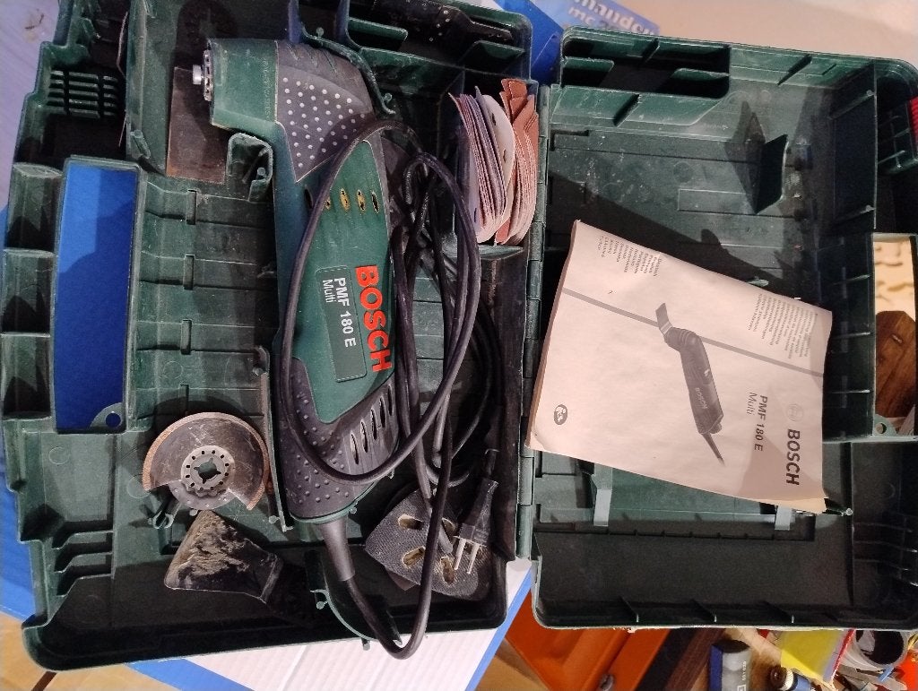Bosch PMF180E multitool schuurmachine, Ophalen of Verzenden, Gebruikt, Overige typen, Bosch