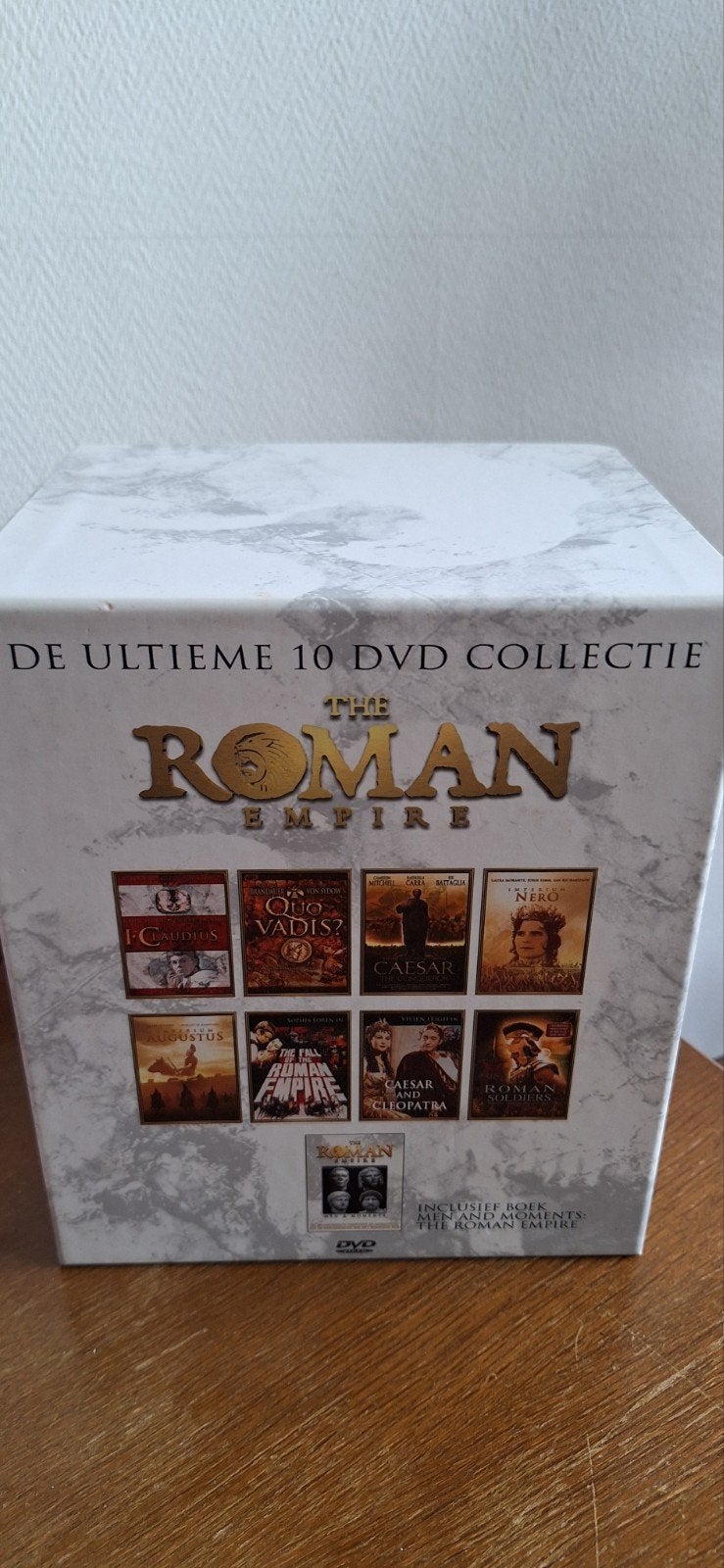 The Roman Empire - De Ultieme 10 dvd + boek, Boxset, Ophalen of Verzenden, Zo goed als nieuw, Politiek of Geschiedenis