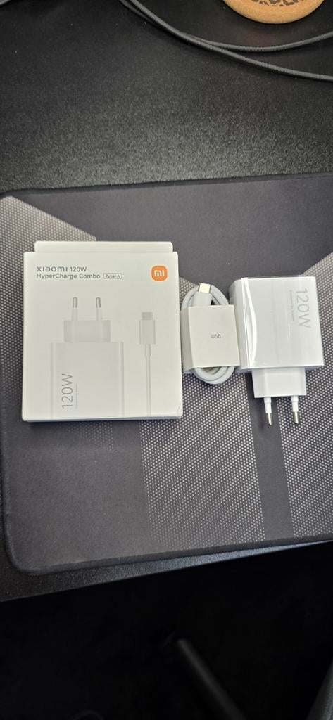 Xiaomi HyperCharge Combo 120W Snellader + USB-C Kabel, Ophalen of Verzenden, Nieuw, Overige merken