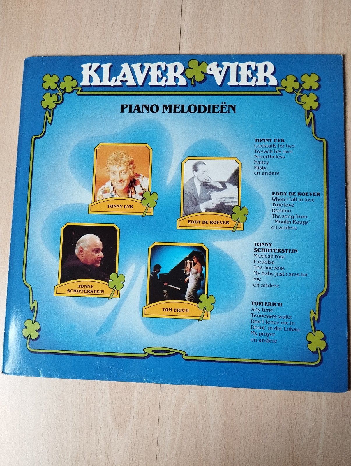 Klavervier - Piano Melodieën vinyl LP (Verzamelalbum), Cd's en Dvd's, LP, Gebruikt, Klassiek, Ophalen of Verzenden