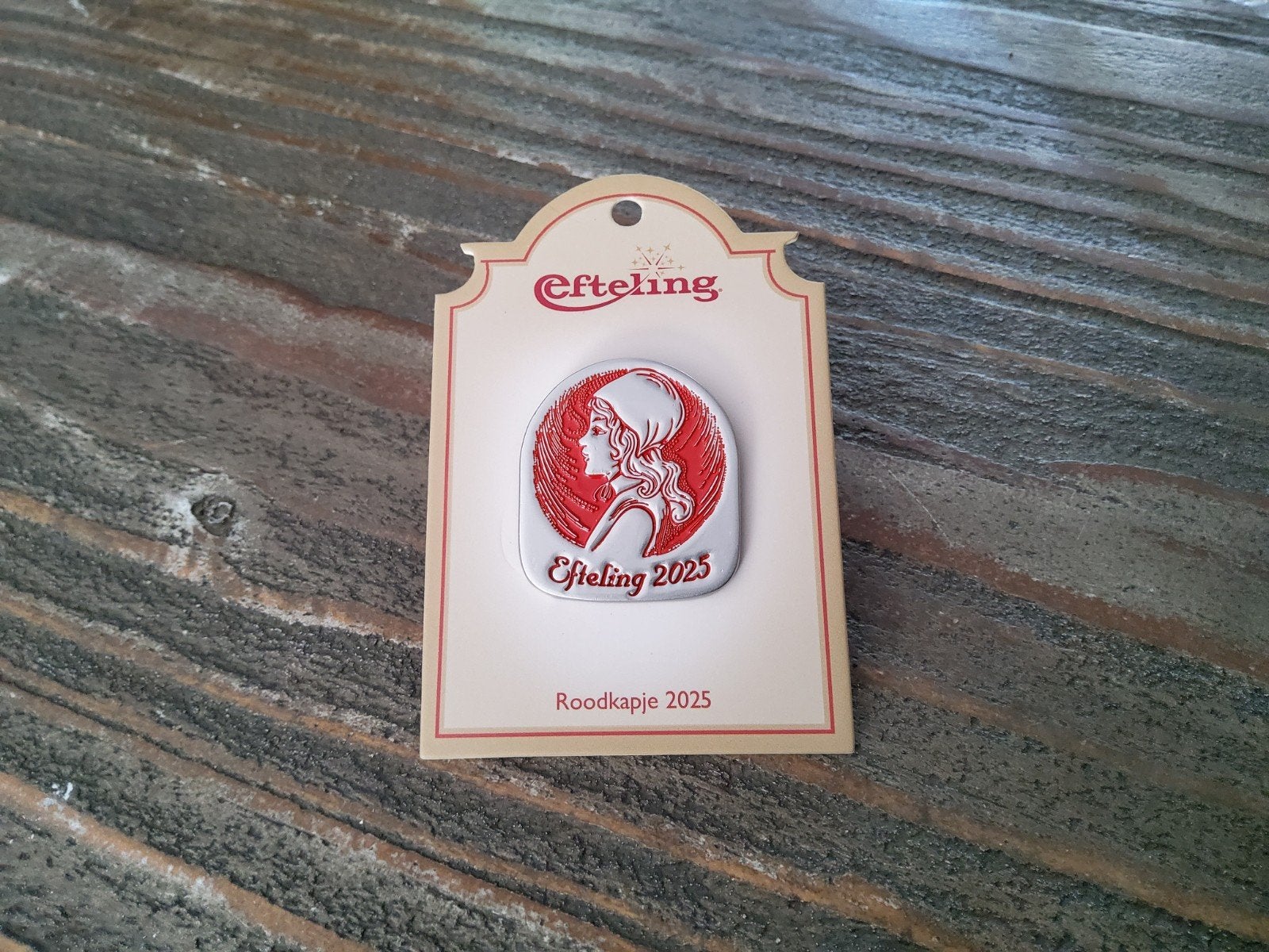 efteling pin roodkapje 2025, Ophalen of Verzenden
