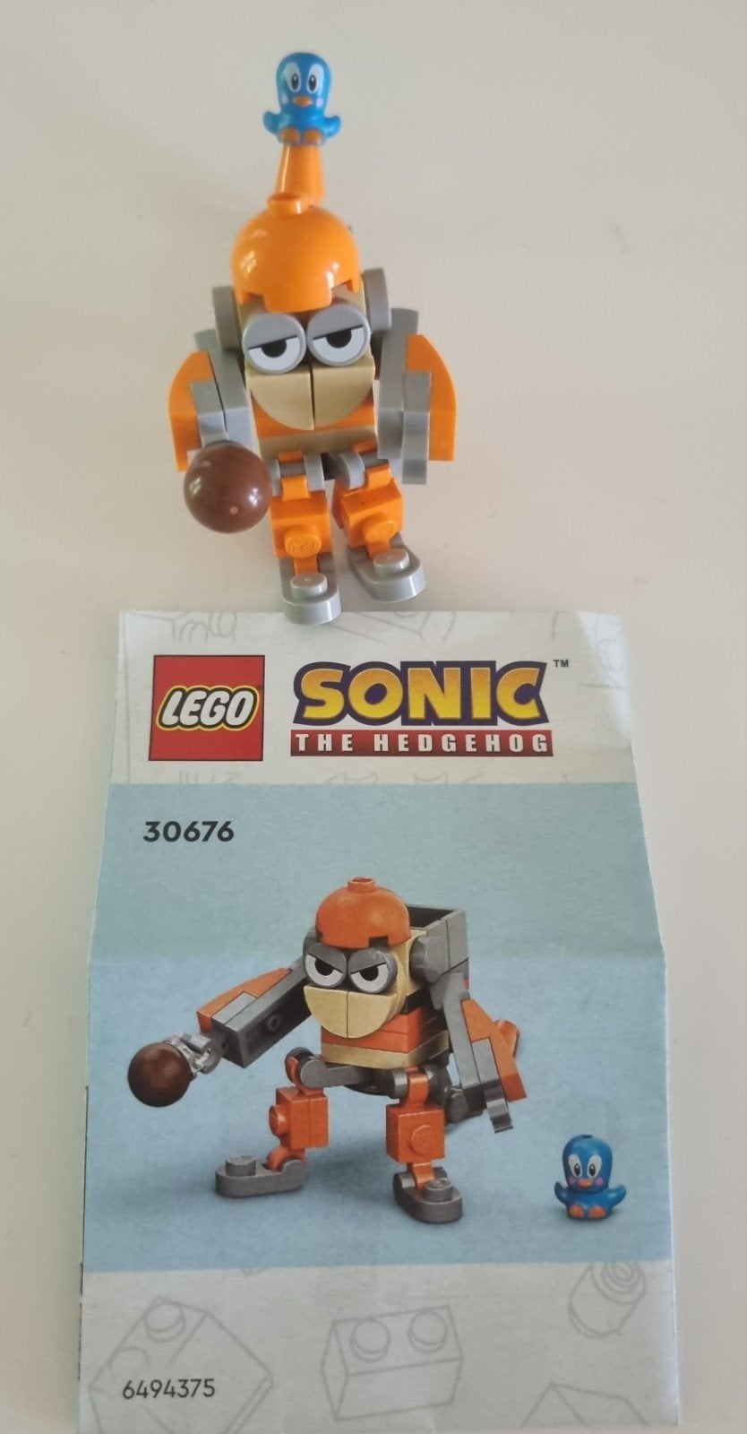 LEGO Sonic the Hedgehog - Dr. Eggman's Eggmobile, Ophalen of Verzenden, Zo goed als nieuw, Overige merken