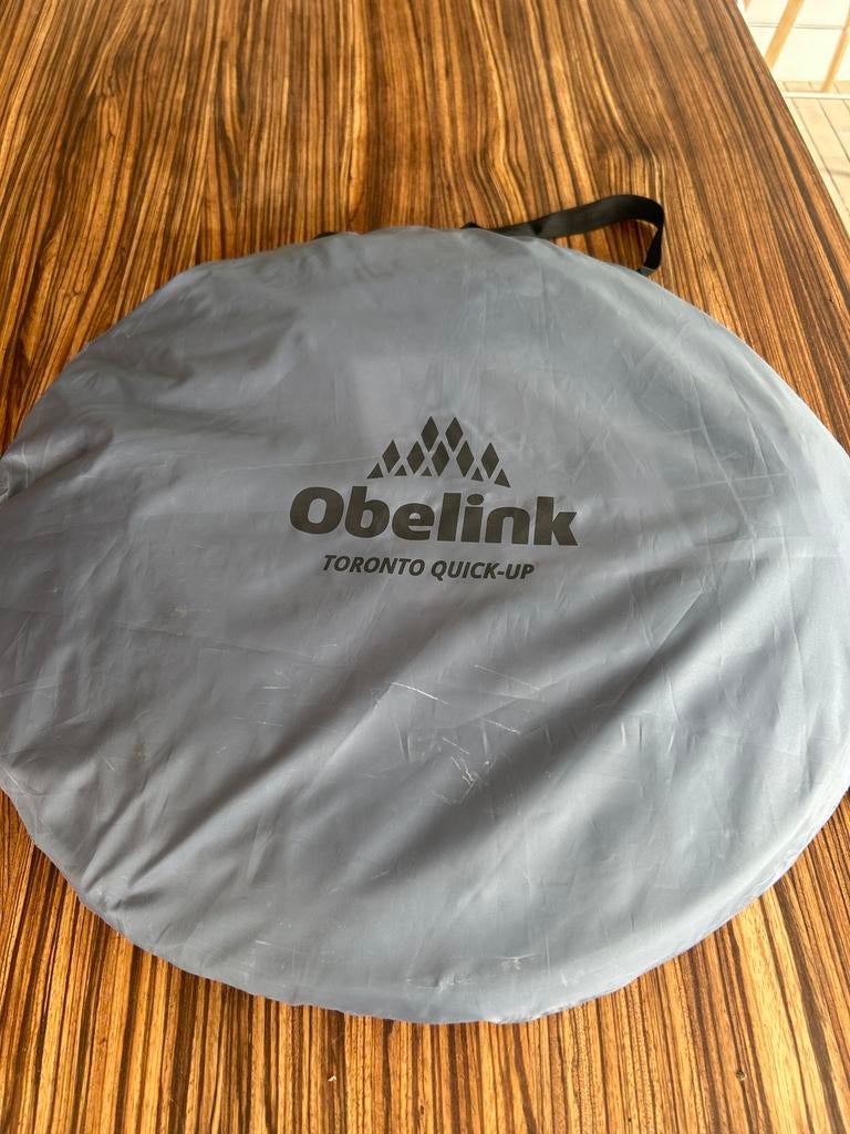 Obelink Toronto Quick-Up Douche- of Toilettentent, Caravans en Kamperen, Ophalen of Verzenden, Zo goed als nieuw
