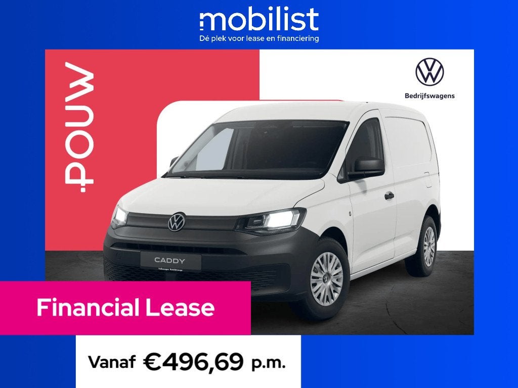 Volkswagen Caddy Cargo 2.0 TDI 75pk Comfort (bj 2026), Overige modellen, Overige carrosserieën, Wit, Bedrijf