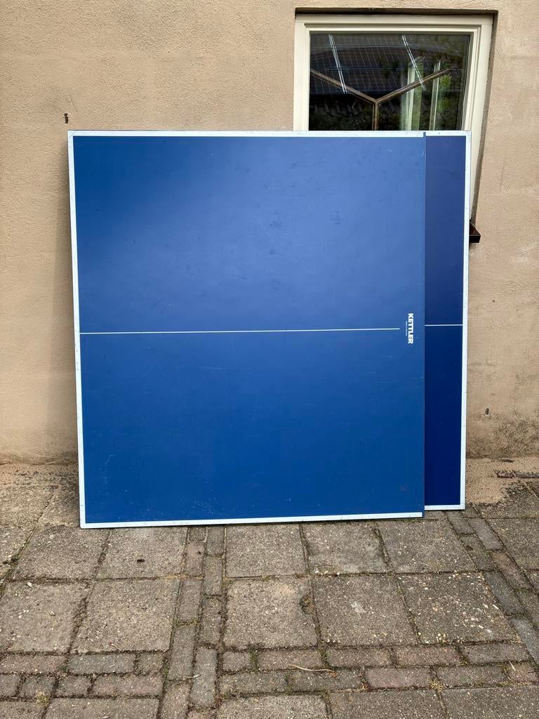 Tafeltennistafel bladen (zonder onderstel) Kettler, Ophalen, Gebruikt, Tafel Indoor