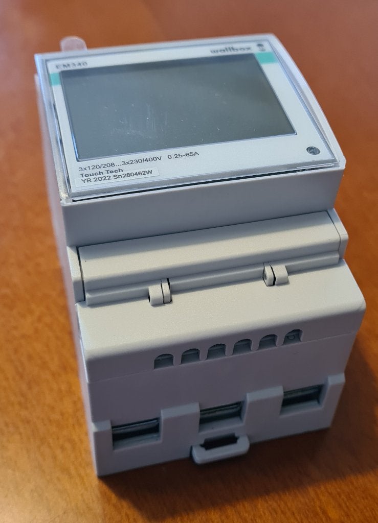 Wallbox Power Meter EM340 - Energiemeter voor Laadpaal, Auto diversen, Laadpalen, Ophalen of Verzenden, Zo goed als nieuw, Laadpaal