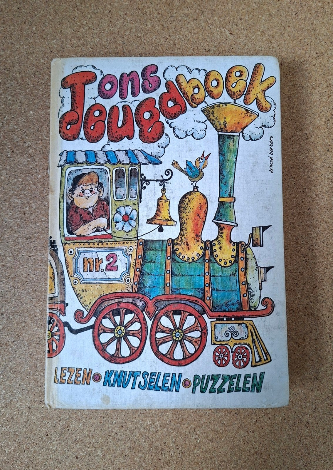 Ons Jeugdboek- nr. 2 - Lezen, Knutselen, Puzzelen 1974/1975, Ophalen of Verzenden, Ton Hulsebosch (tekst), Arnold Berbers (illustraties)