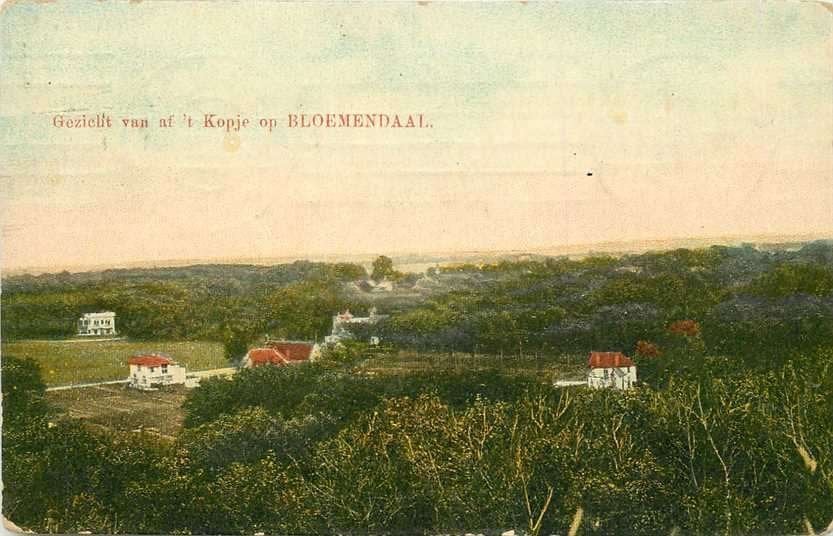 300-020-017 Bloemendaal, Verzenden, Voor 1920, Noord-Holland