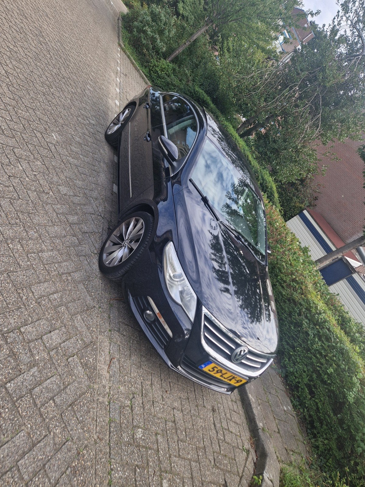 Volkswagen Passat 1.8 TSI 118KW CC AUT 2010 Zwart, 4 cilinders, Zwart, 75 €/maand, Particulier