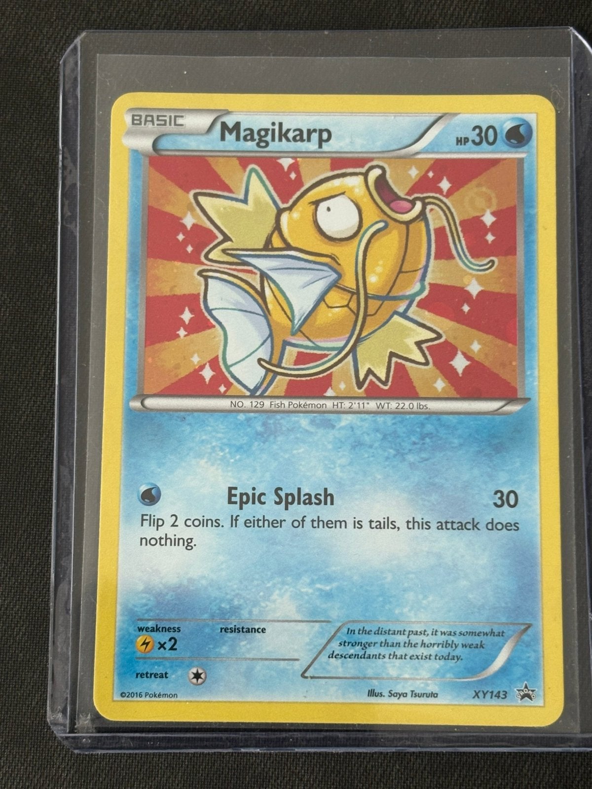 Magikarp XY143 (Promo), Ophalen of Verzenden, Zo goed als nieuw