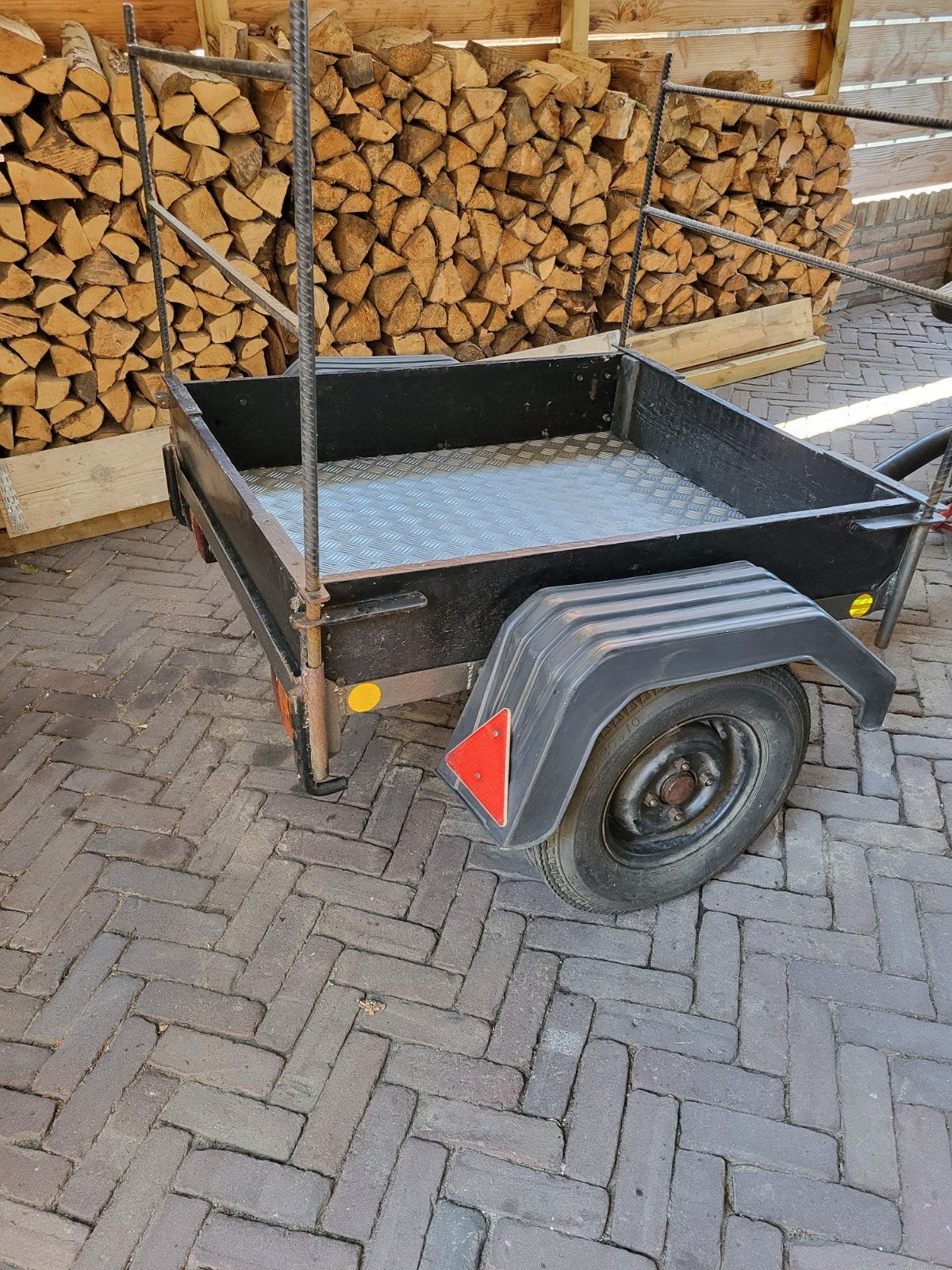 aanhanger, Ophalen