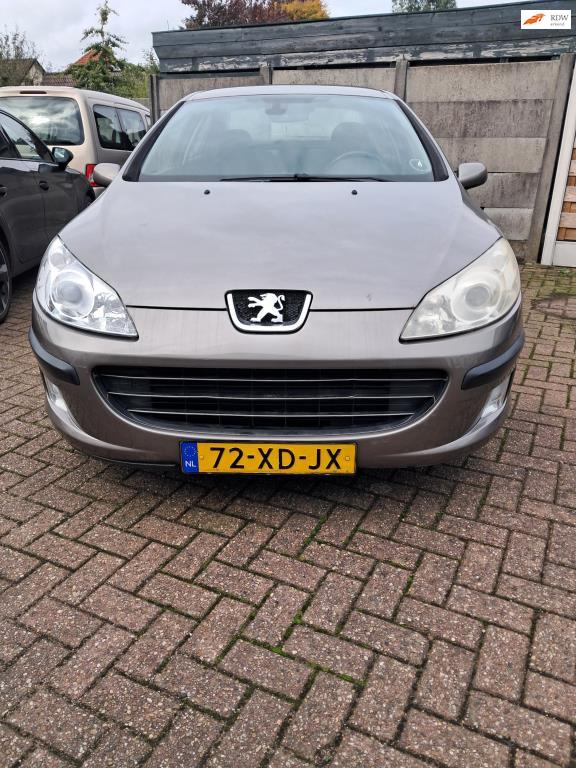Peugeot 407 2.0-16V Premium, Auto's, Stof, 4 cilinders, Grijs, Sedan