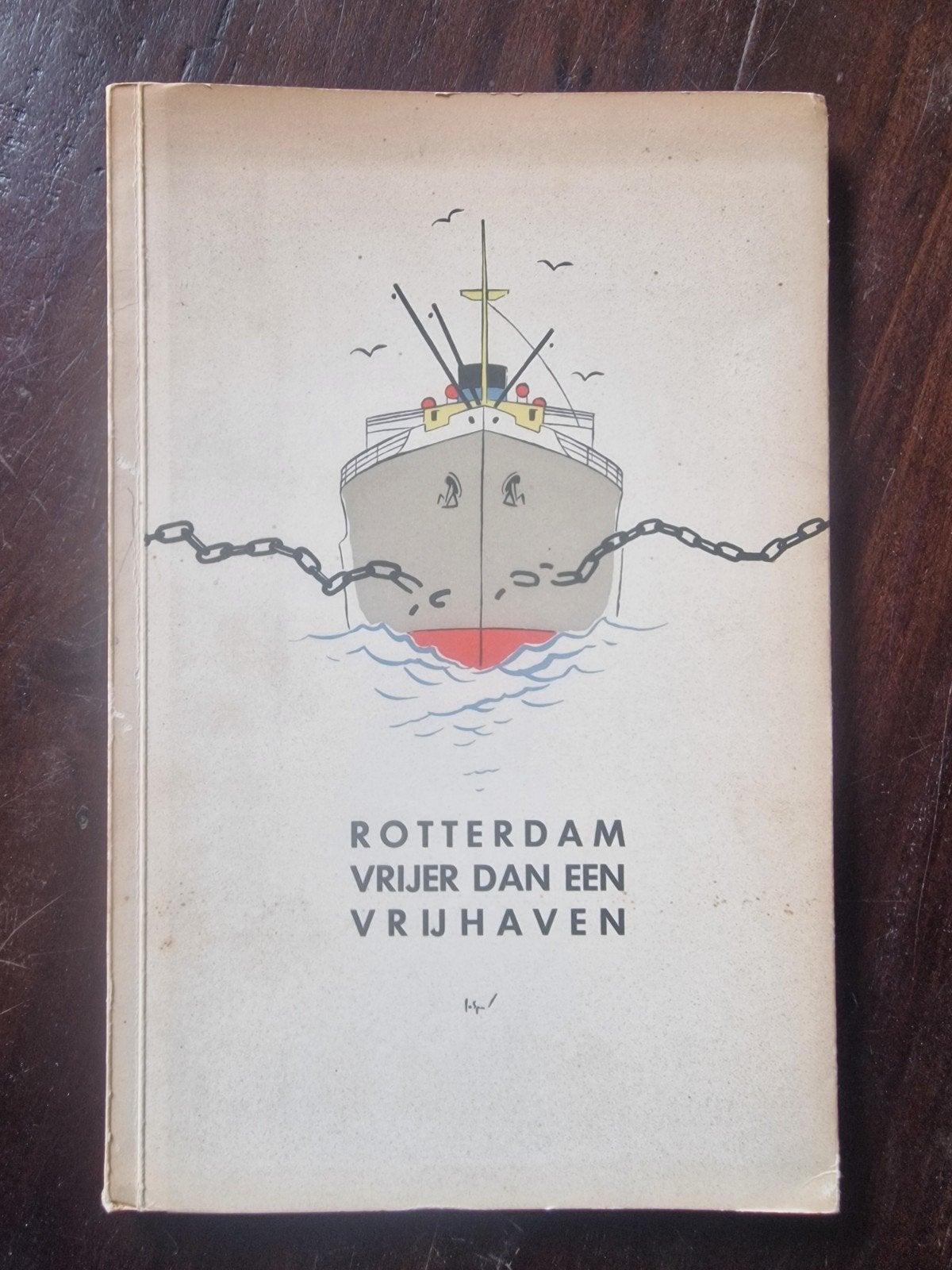 Rotterdam, Vrijer Dan Een Vrijhaven - Mr. B. Kolff (1938), Boeken, Ophalen of Verzenden, Gelezen, Mr. B. Kolff, Nederland