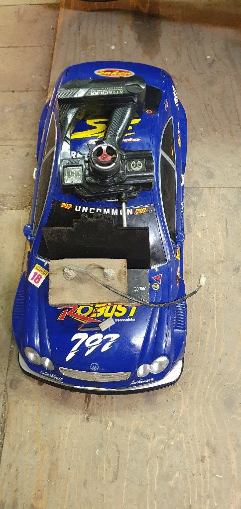 Te koop: zeldzame RC Mercedes DTM klasse schaal 1:10, Elektro, Ophalen of Verzenden, Zo goed als nieuw, Schaal 1:10