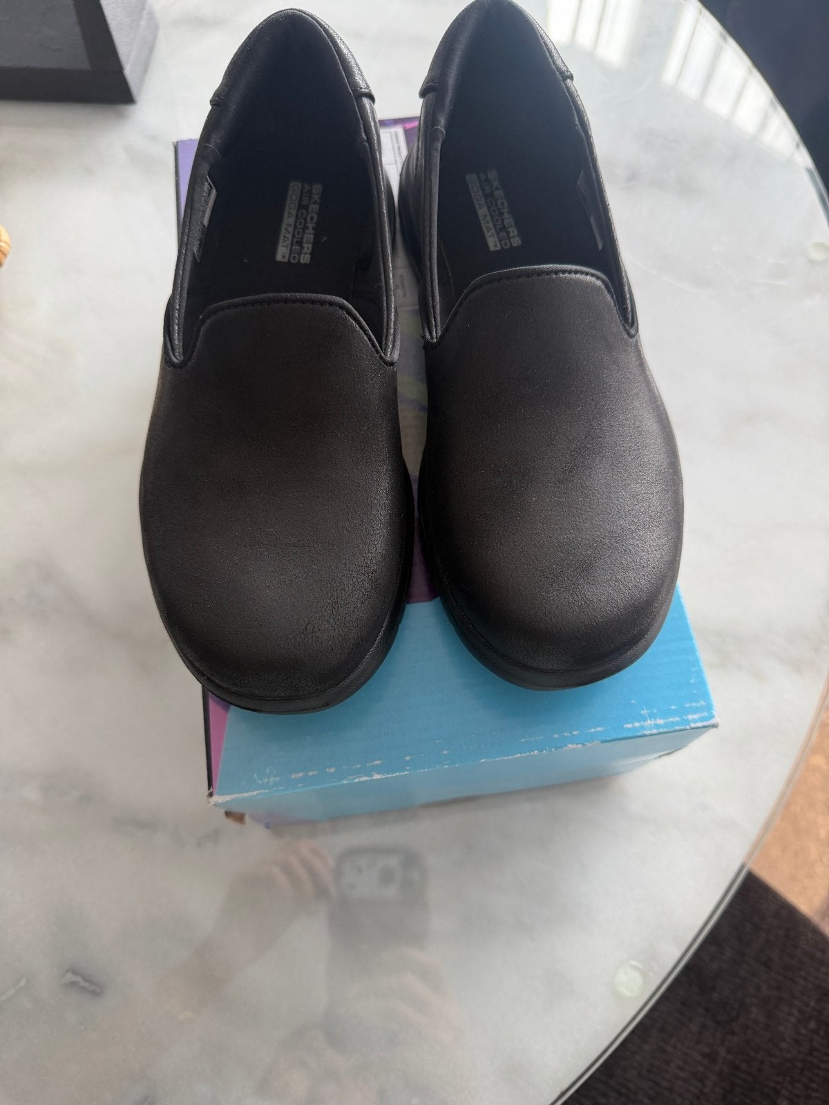 Skechers one the Go instappers maat 36, nieuw, Nieuw, Ophalen of Verzenden, Instappers, Zwart