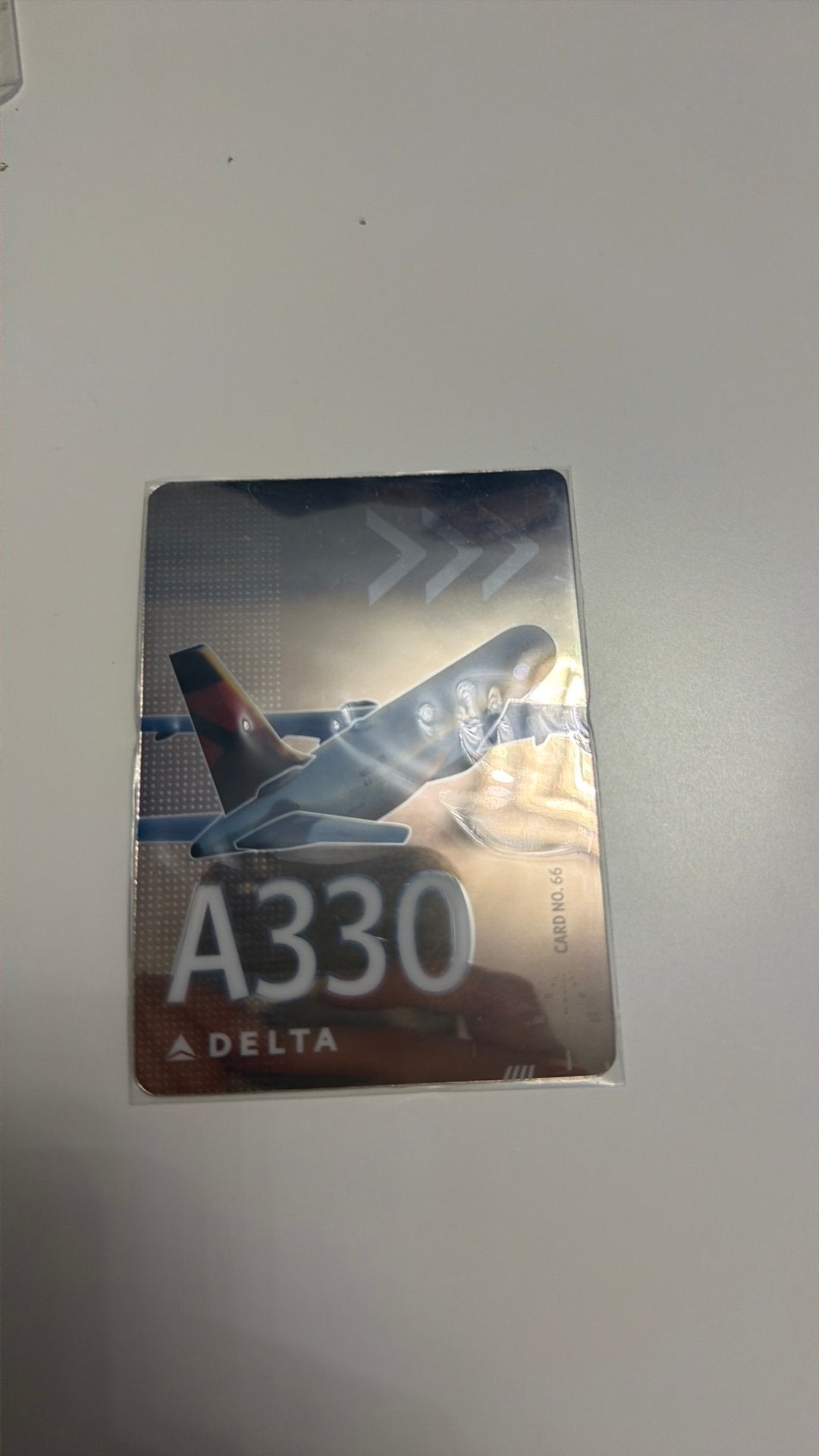 Delta A330-900Neo Card No. 66, Verzamelen, Ophalen of Verzenden, Zo goed als nieuw