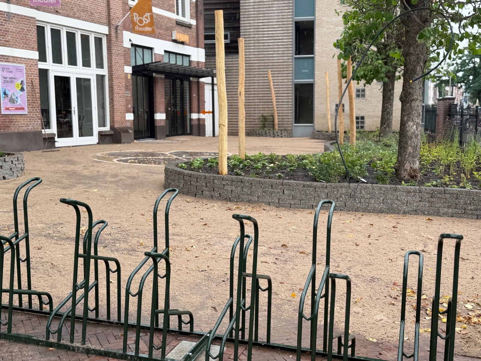 Fietsenrek voor 12 fietsen - Groen, spiksplinter NIEUW, Velopa, Broekhuizerweg 1, Nieuw, Ophalen of Verzenden