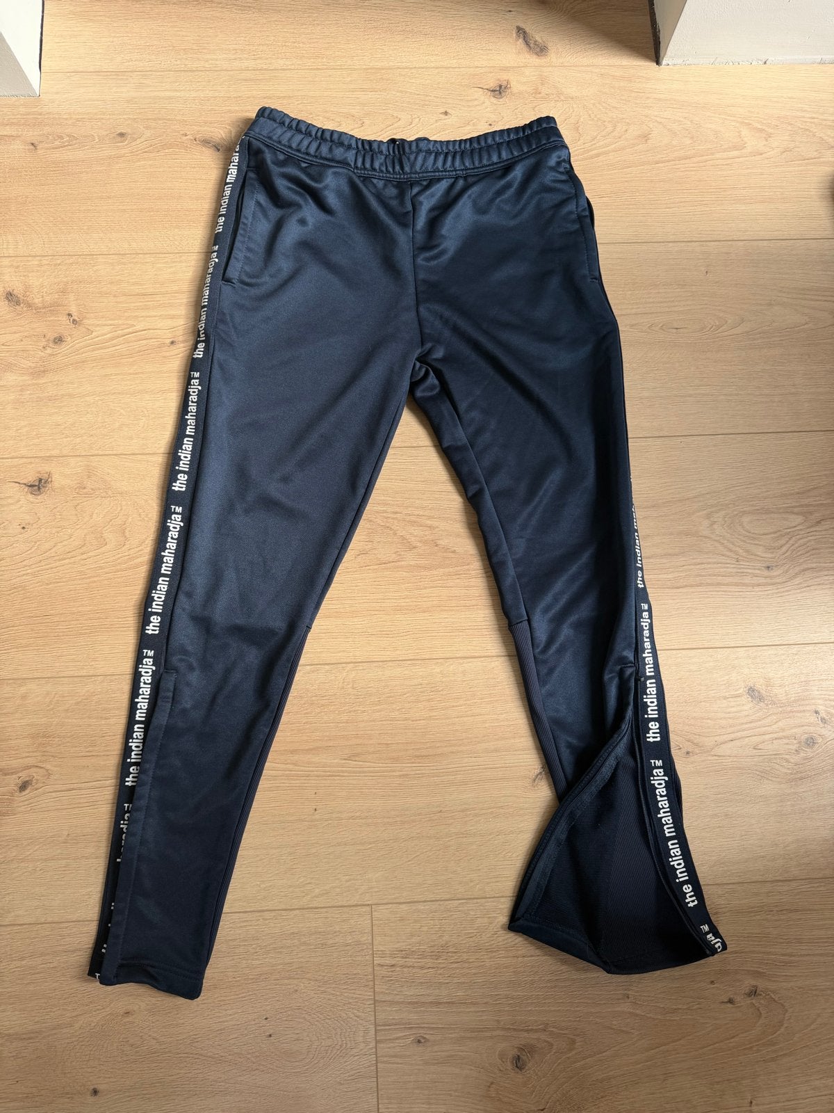 Indian Maharadja Poly Terry Trainingsbroek Heren M (MD) Navy, Maat 48/50 (M), Zwart, Nieuw, Ophalen of Verzenden