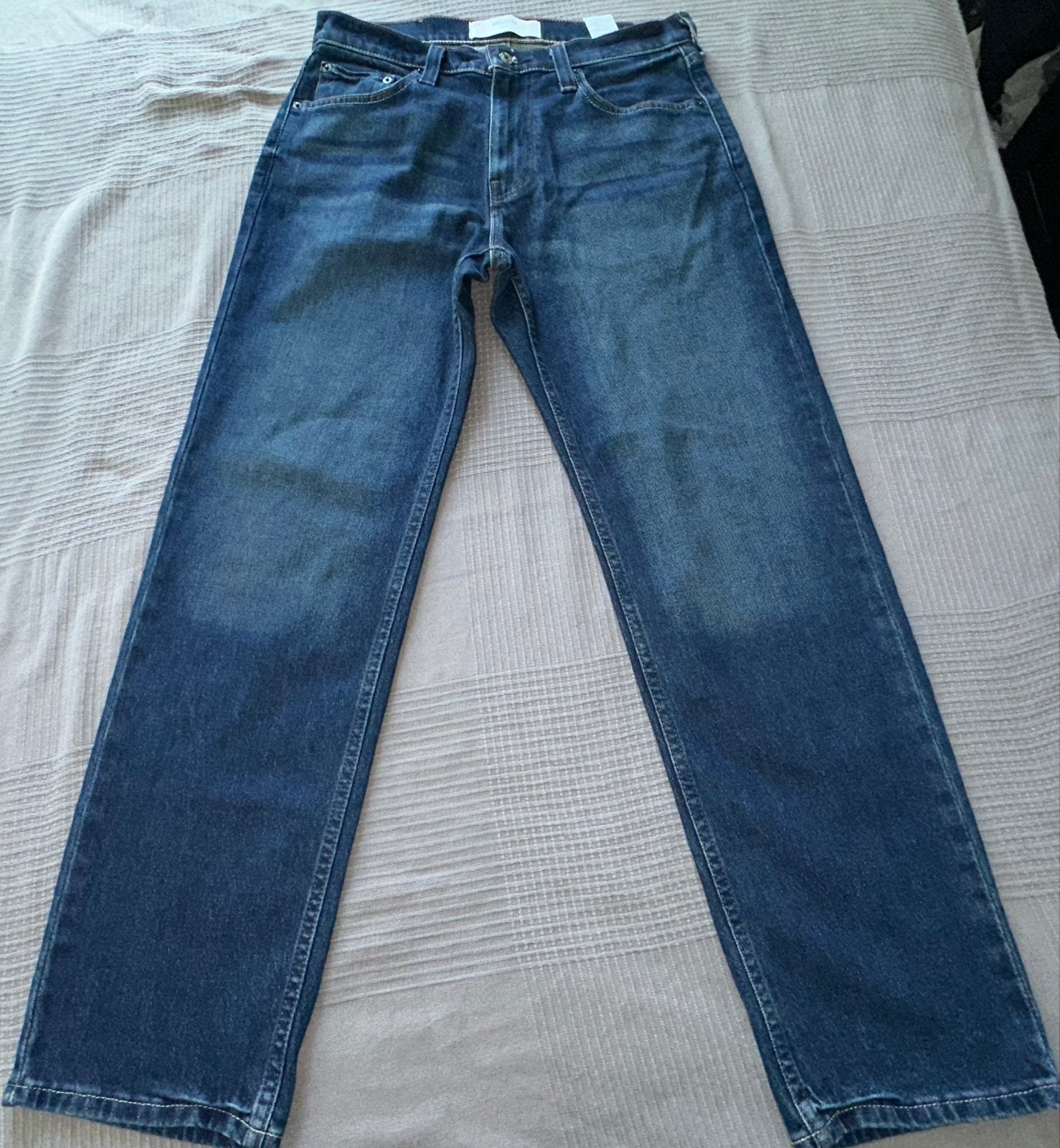 Nieuwe Hollister Loose Jeans W30 L32, Kleding | Heren, Ophalen of Verzenden, Nieuw, Blauw, W32 (confectie 46) of kleiner