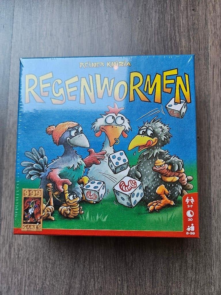 Regenwormen, Hobby en Vrije tijd, Vijf spelers of meer, Ophalen of Verzenden, Nieuw, 999 Games