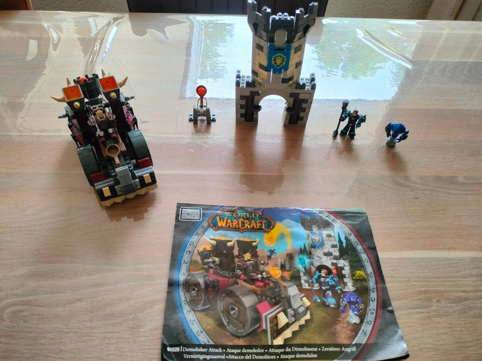 Mega Bloks World of Warcraft Demolisher Attack set, Ophalen of Verzenden, Gebruikt, Megabloks