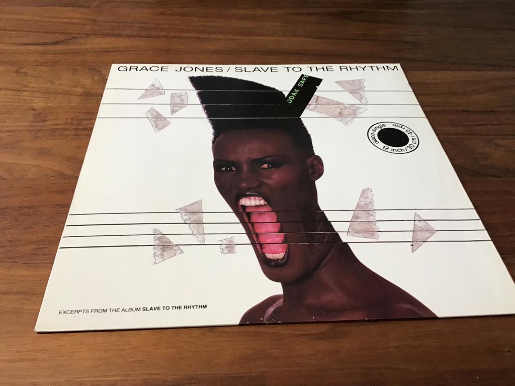 LP, 45 RPM, GRACE JONES, SLAVE TO THE RHYTHM, 1985, 5-20, Ophalen of Verzenden, Zo goed als nieuw, 12 inch