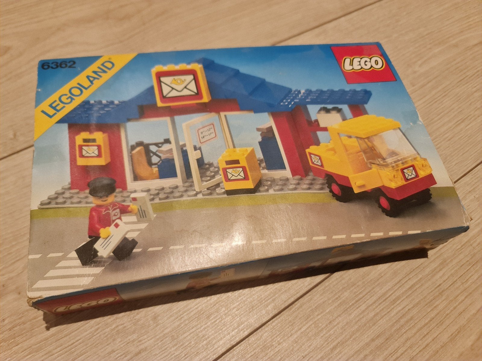 LEGO Legoland 6362 Postkantoor met doos en instructie, Gebruikt, Inclusief instructies, Lego, Ophalen of Verzenden