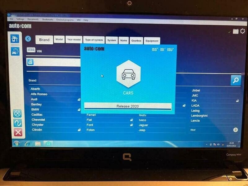 AutoCom | Volledige Software | Alle Merken, Auto diversen, Ophalen of Verzenden, Zo goed als nieuw
