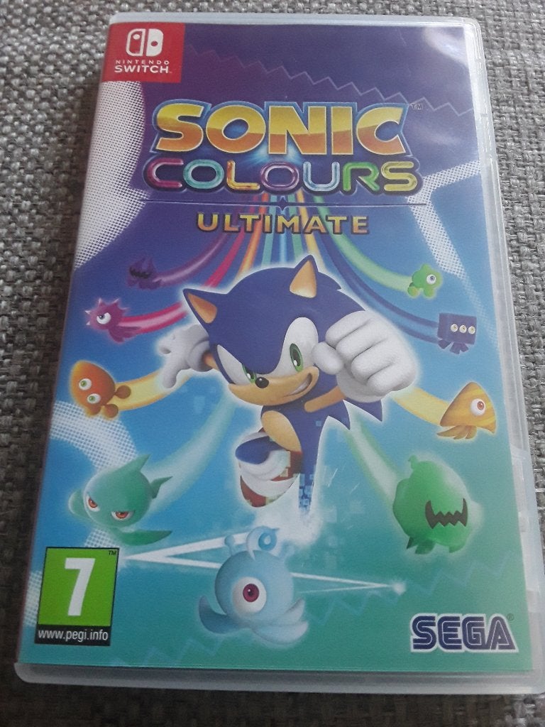 Nintendo Switch Game Sonic Colours Ultimate, Avontuur en Actie, 2 spelers, Ophalen of Verzenden, Zo goed als nieuw