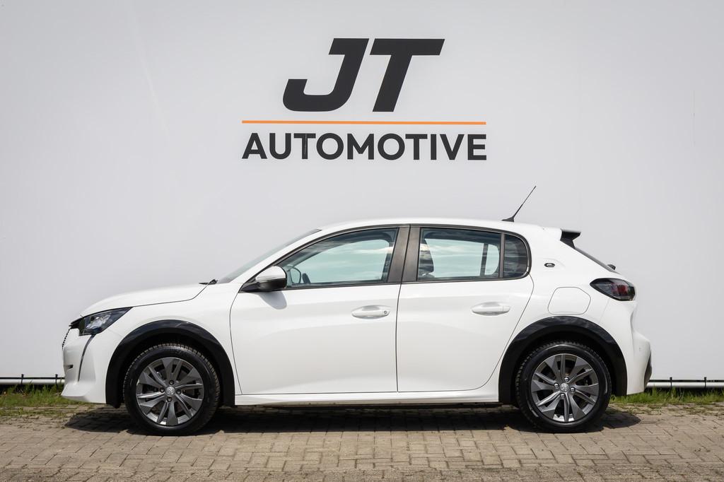 Peugeot e-208 EV bleu Active 50 kWh NLAuto PDC | Carplay | N, Auto's, Peugeot, Automaat, Gebruikt, Wit, Origineel Nederlands