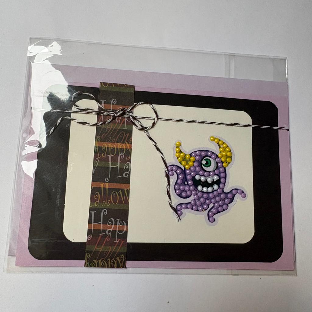 Diamond painting kaart halloween 6, Ophalen of Verzenden, Nieuw, Kerst
