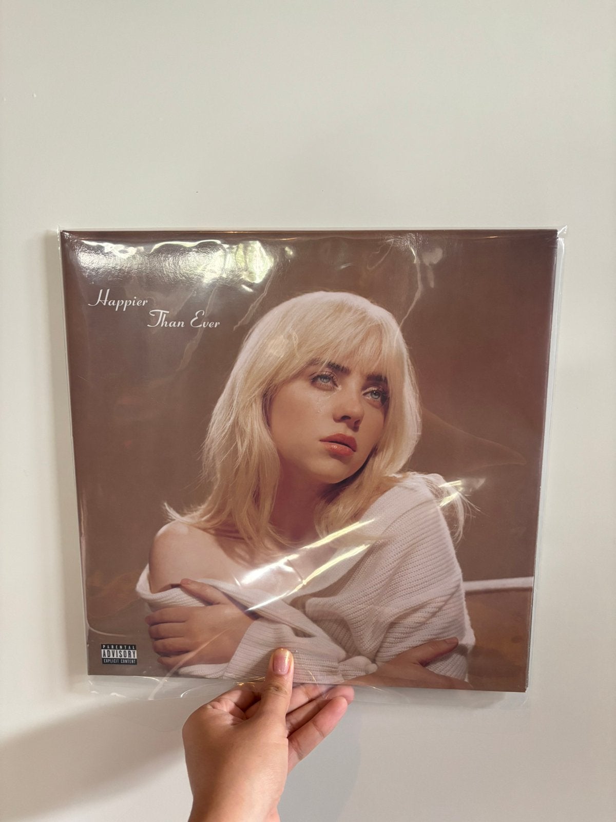 Billie Eilish - Happier Than Ever lichtblauw Vinyl 2LP, Ophalen of Verzenden, Nieuw in verpakking, 12 inch