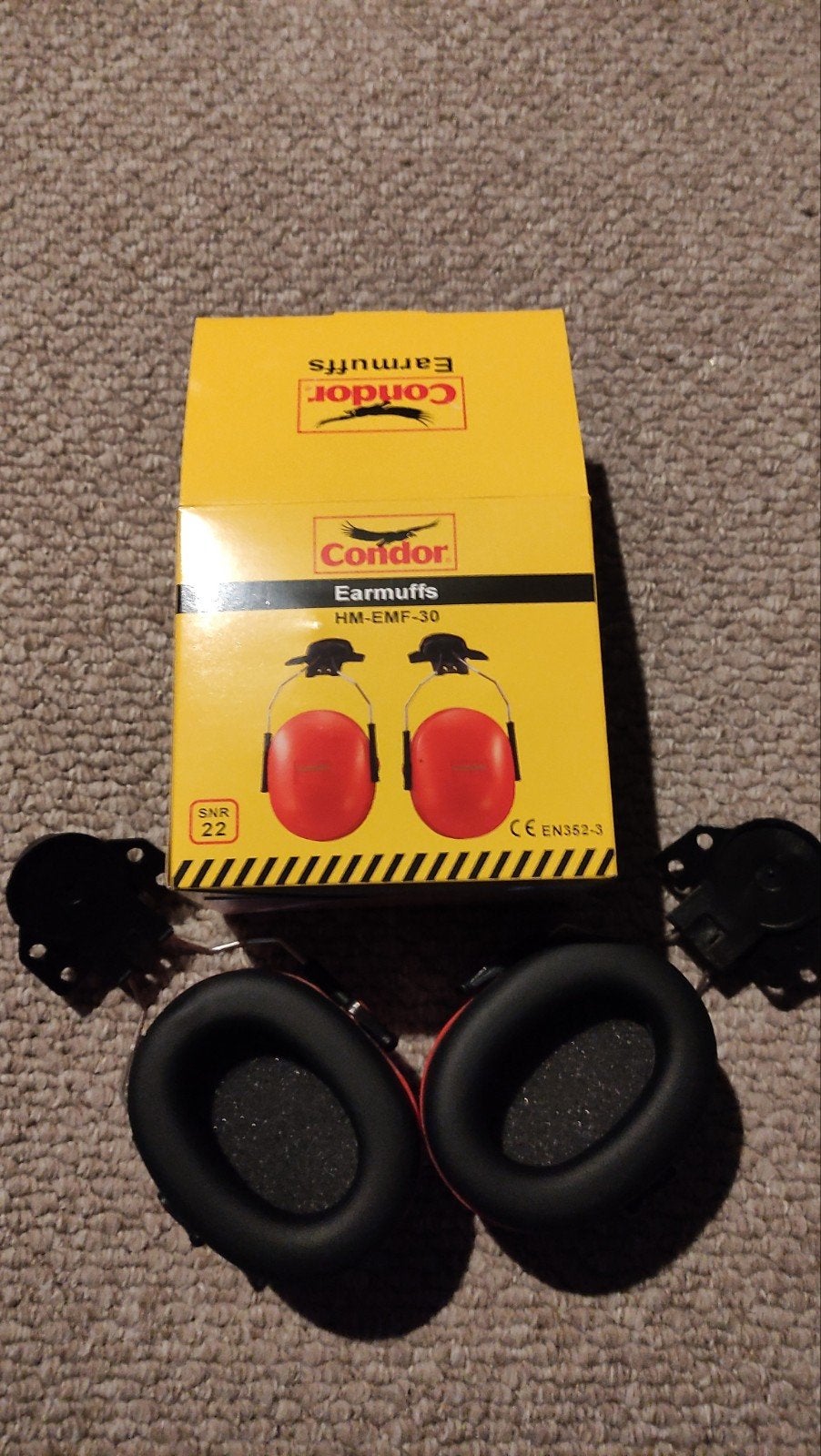 Condor earmuffs HM-EMF-30 voor veiligheidshelm - nieuw, Doe-het-zelf en Verbouw, Ophalen of Verzenden, Nieuw