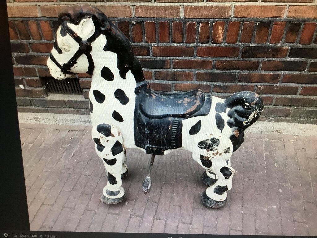 Hobbelpaard - MOBO Bronco - UK - Vintage Staal, Ophalen