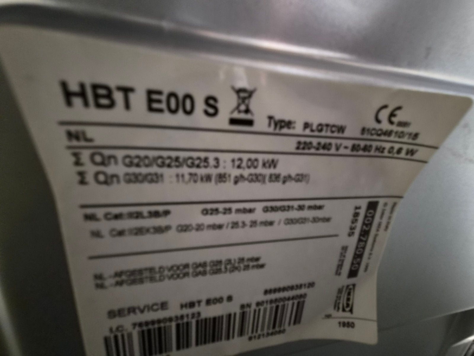 IKEA HBT E00 S Gasfornuis - 5 Kookzones, Gebruikt, Ophalen of Verzenden, Inbouw, Gas