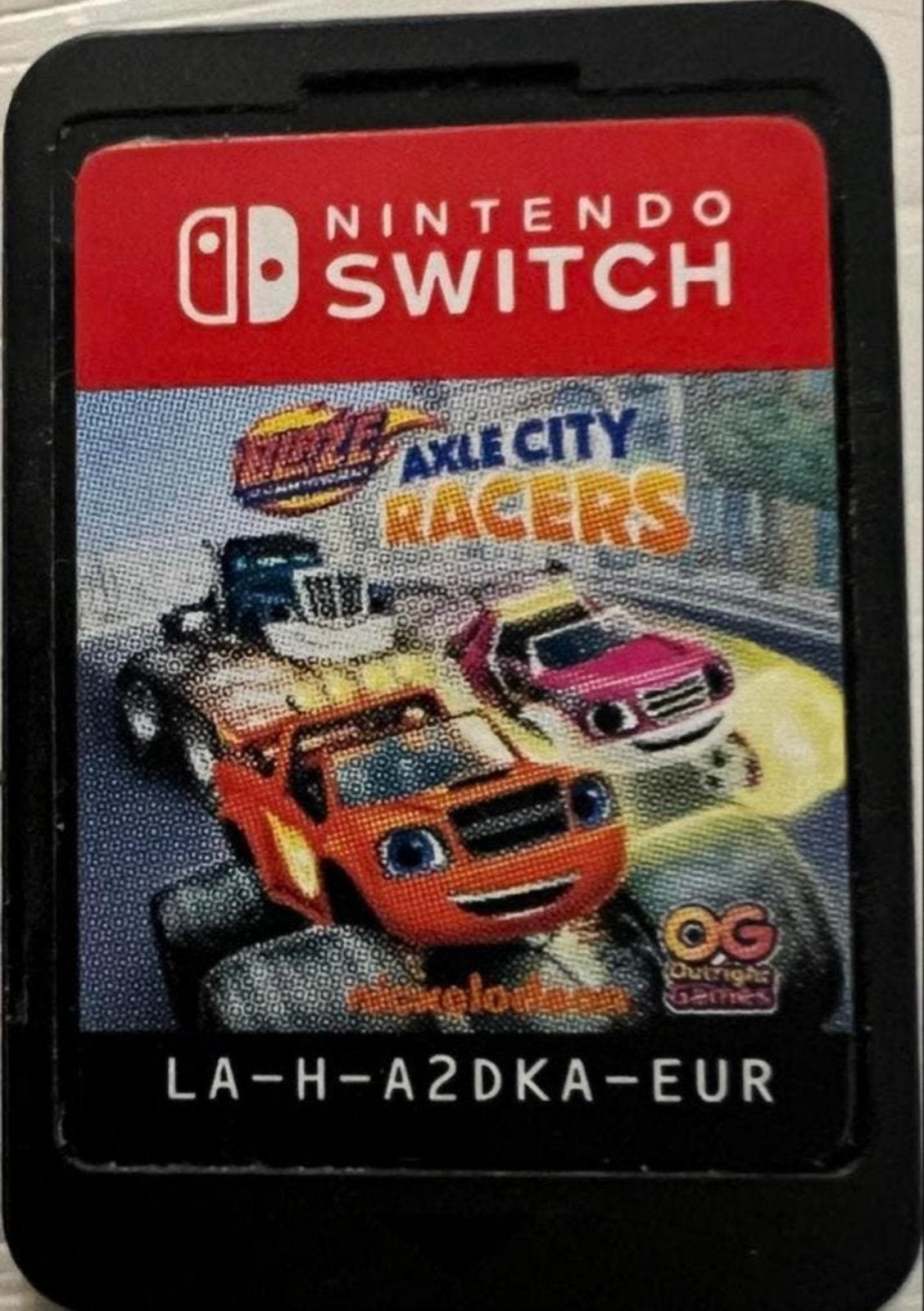 Blaze and the Monster Machines: Axle City Racers Switch, Gebruikt, 1 speler, Racen en Vliegen, Eén computer