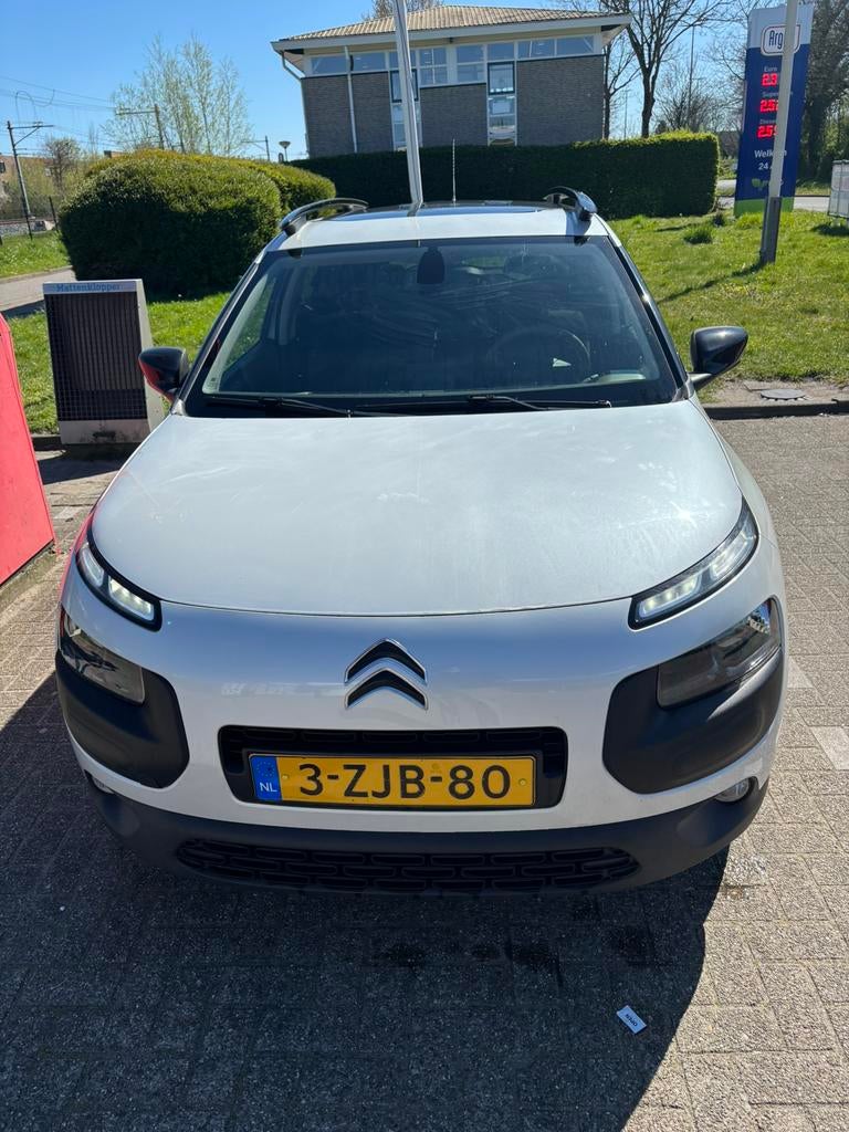 Citroën C4 Cactus automaat 2015 Wit, Auto's, 725 kg, Origineel Nederlands, Parkeersensor, Particulier