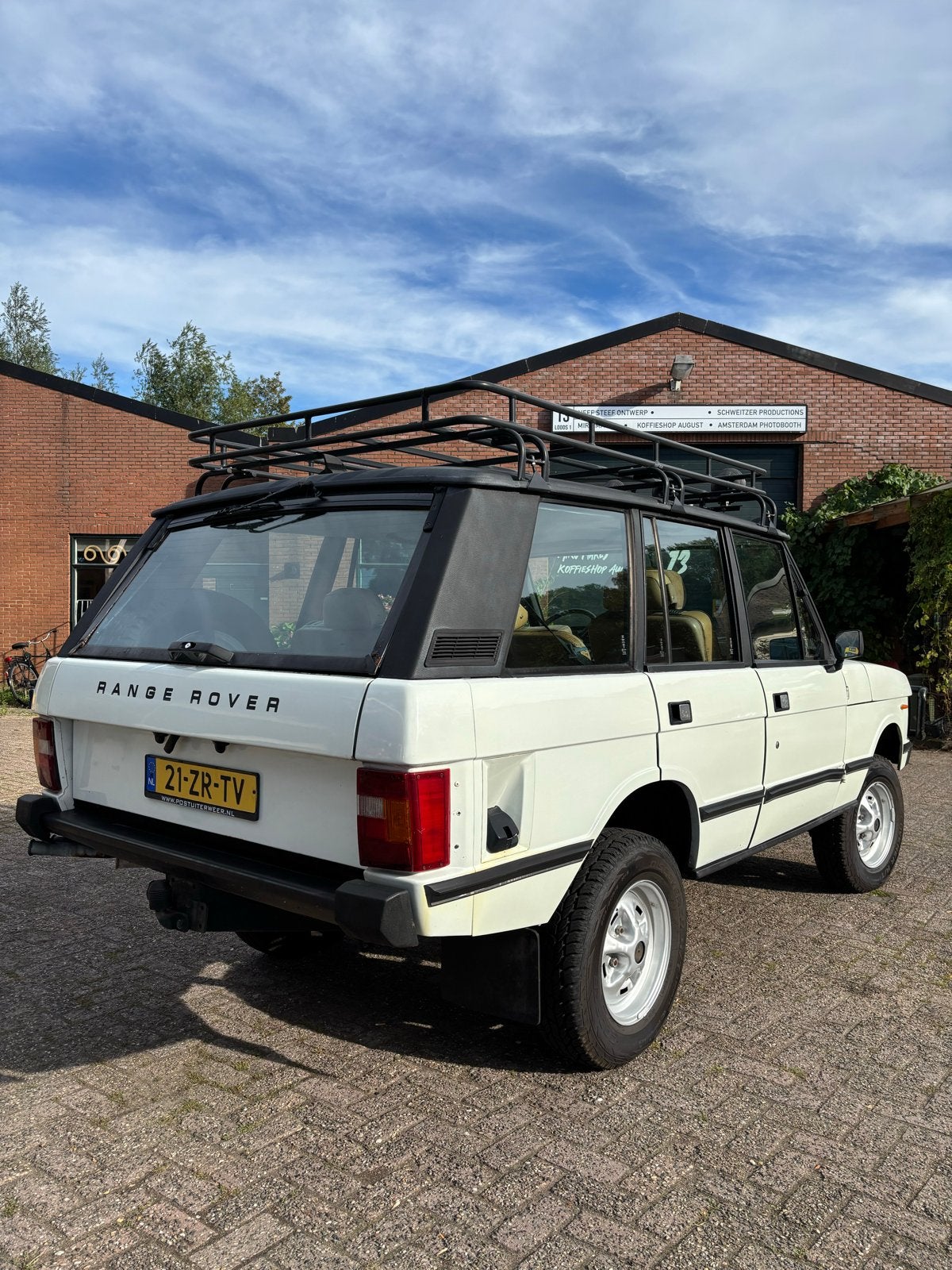 Range Rover classic 3.5 4WD 1982 Wit, foto 3