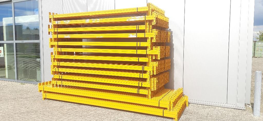 Meta Palletstelling 758cm hoog 270cm breed Stelling Gebruikt, Info@bedrijfsinrichtingnederland.nl, Bedrijfsinrichting Nederland