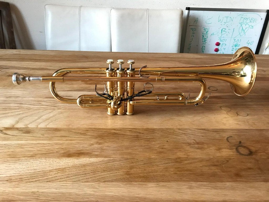 Yamaha trompet YTR-8310Z "Bobby Shew" gen. II, Ophalen, Zo goed als nieuw, Bes-trompet